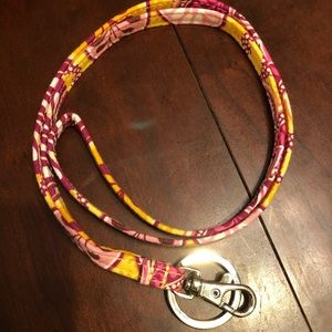 Vera Bradley lanyard